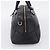 Sac à main PRADA en cuir noir argent Auth ep16195A Argenté - vue 4