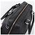 Sac à main PRADA en cuir noir argent Auth ep16195A Argenté - vue 6