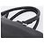 Sac à main PRADA en cuir noir argent Auth ep16195A Argenté - vue 8