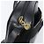 Borsa a tracolla Salvatore Ferragamo Vala in pelle nera e oro Auth bs37160 Nero - vista 10