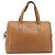 Sac à main PRADA en cuir marron ton or Auth bs37098 - vue 13
