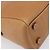 Sac à main PRADA en cuir marron ton or Auth bs37098 - vue 14