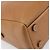 Sac à main PRADA en cuir marron ton or Auth bs37098 - vue 16