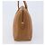 Sac à main PRADA en cuir marron ton or Auth bs37098 - vue 3