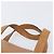 Sac à main PRADA en cuir marron ton or Auth bs37098 - vue 8