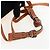GUCCI Interlocking G Medium Rucksack Nylon Brown Silver 696013 Auth 205808A Braun Silber - Ansicht 15
