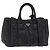 Bolso Tote PRADA Nappa Bomber de piel 2way Negro Plata Auth 204049M