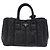 Bolso Tote PRADA Nappa Bomber de piel 2way Negro Plata Auth 204049M - vista 13