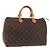 LOUIS VUITTON Monogram Speedy 35 Hand Bag M41524 LV Auth 204115V Monogramma
