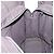 Hermès HERMES Her Line Tote MM Tote Bag Canvas Gray Silver Auth bs37333 Castaño Plata - vista 17