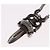 Chrome Hearts Dagger Anhänger Ag925 Silver Auth 206381M Silber - Ansicht 7