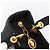 Bolsa de mão Christian Dior Lady Dior Canage Canvas Black Gold Auth ep16219 Preto Dourado - vista 18
