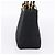 Bolsa de mão Christian Dior Lady Dior Canage Canvas Black Gold Auth ep16219 Preto Dourado - vista 3