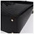 Bolsa de Ombro com Corrente Bally em Couro Preto e Dourado Auth BA16168 - vista 14