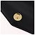 Bolsa de Ombro com Corrente Bally em Couro Preto e Dourado Auth BA16168 - vista 17