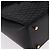 Bolsa de Ombro com Corrente Bally em Couro Preto e Dourado Auth BA16168 - vista 9