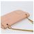 Autre Marque Bolso de hombro con cadena SAINT LAURENT de piel Pink Gold 314515 Auth bs37326A Rosa Dorado - vista 6