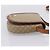 Céline Bolso de hombro CELINE Macadam Circle Logo PVC Beige Tono Dorado Auth ki6890 - vista 4