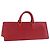 LOUIS VUITTON Epi Sac Triangle Hand Bag Red M52097 LV Auth 206342 Rot