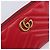 Borsa GUCCI GG Marmont in pelle rossa e oro 739166 Auth ka6352V Rosso D'oro - vista 19