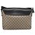 Borsa a tracolla GUCCI GG Supreme PVC Beige Silver 406367 Auth 204922 Argento - vista 2