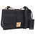 Borsa a tracolla Miu Miu Madras in pelle nera e oro Auth 203815 Nero D'oro