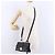 Borsa a tracolla Miu Miu Madras in pelle nera e oro Auth 203815 Nero D'oro - vista 35
