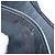 Borsa a tracolla FENDI Mamma Baguette in jersey di cotone Nero Argento Auth 204836 - vista 12