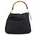 Borsa a mano GUCCI Bamboo Nylon 2way Nero Argento 001 1577 2615 Auth ep16156 - vista 2