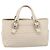Céline Bolsa de mão CELINE Boogie Bag em couro branco prata Auth BA16174 - vista 13