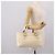 Céline Bolsa de mão CELINE Boogie Bag em couro branco prata Auth BA16174 - vista 24