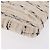 Bolsa de Ombro com Corrente CHANEL Tweed Branco Prata CC Auth 205917V - vista 17