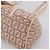 Borsa a mano FENDI Zucchino Canvas Beige Gold 8BR437 Auth ep16060A D'oro - vista 15