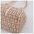 Borsa a mano FENDI Zucchino Canvas Beige Gold 8BR437 Auth ep16060A D'oro - vista 17
