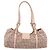 Borsa a mano FENDI Zucchino Canvas Beige Gold 8BR437 Auth ep16060A D'oro - vista 2