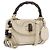 Borsa GUCCI New Bamboo in pelle 2way Ivory Gold 263970 Auth 206395M D'oro Crudo