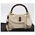 Borsa GUCCI New Bamboo in pelle 2way Ivory Gold 263970 Auth 206395M D'oro Crudo - vista 12