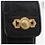 Portacigarette Gianni Versace in pelle nera e oro Auth ka6329 Nero D'oro - vista 17