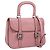 Bolsa de Mão Miu Miu em Couro 2way Rosa Prata Auth mr2964A