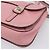 Bolsa de Mão Miu Miu em Couro 2way Rosa Prata Auth mr2964A - vista 10
