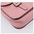 Bolsa de Mão Miu Miu em Couro 2way Rosa Prata Auth mr2964A - vista 15