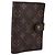 LOUIS VUITTON Monogram Agenda PM Day Planner Cover R20005 LV Auth mr3045 Monograma