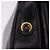 Bolsa de Ombro GUCCI em Couro Preta e Dourada Auth 206133 Preto Dourado - vista 18