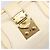 Borsa a mano Miu Miu in pelle Ivory Gold Auth 206112A D'oro Crudo - vista 22