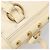 Borsa a mano Miu Miu in pelle Ivory Gold Auth 206112A D'oro Crudo - vista 7