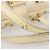 Borsa a mano Miu Miu in pelle Ivory Gold Auth 206112A D'oro Crudo - vista 9