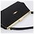 Borsa a Tracolla LONGCHAMP Nylon Nero Oro Auth 204984A D'oro - vista 6