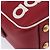 Borsa Gucci Web Sherry Line in pelle Collaborazione Adidas Rosso Oro Auth 204076M D'oro - vista 17