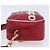 Borsa Gucci Web Sherry Line in pelle Collaborazione Adidas Rosso Oro Auth 204076M D'oro - vista 5