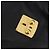 Borsa a tracolla Miu Miu in pelle nera e oro Auth ka6362 Nero D'oro - vista 10
